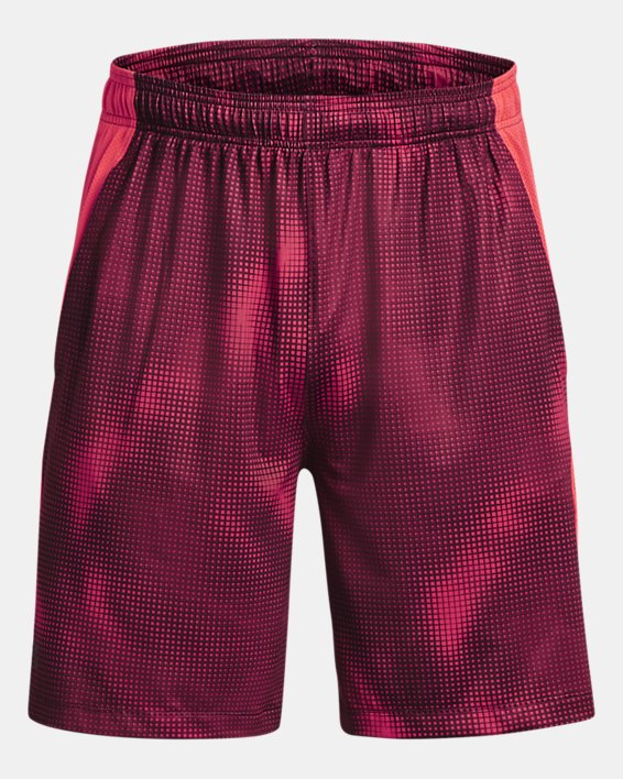 Men's UA Tech™ Vent Printed Shorts in Maroon image number 5